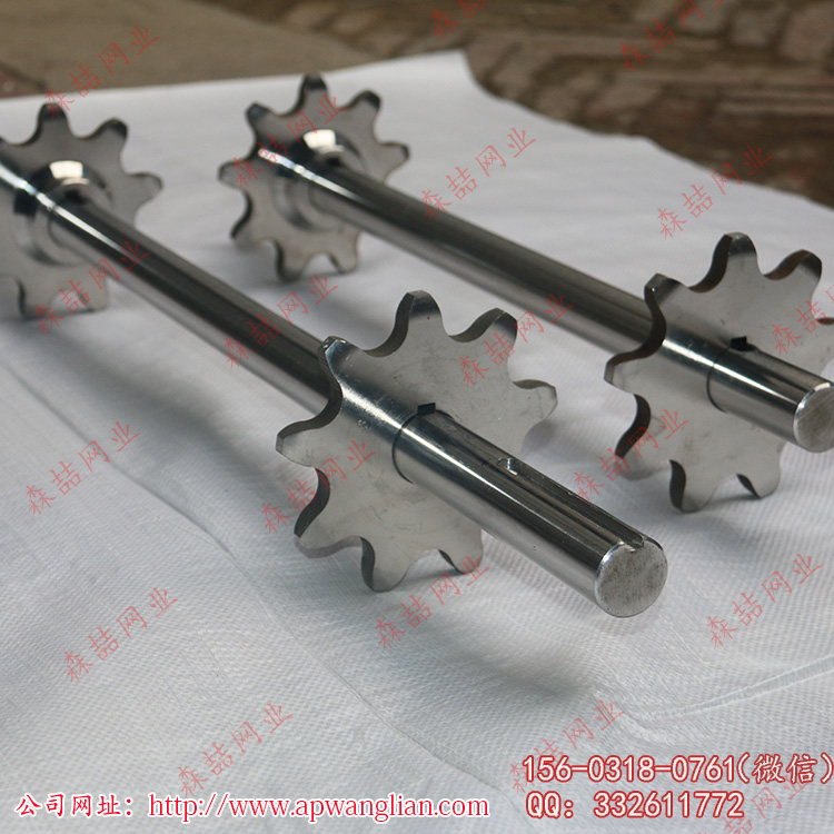 網(wǎng)帶輸送機(jī)鏈輪的安裝與作用